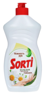Средство для мытья посуды Sorti 400г