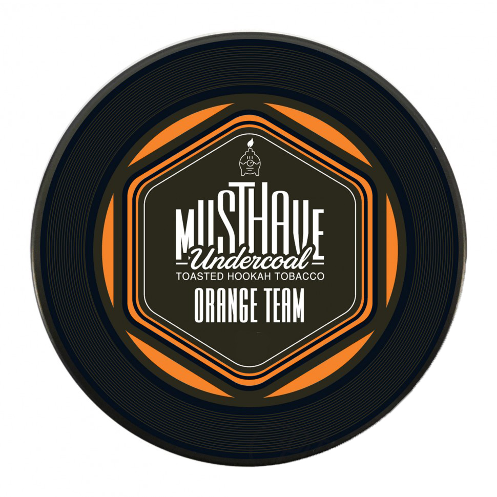 Табак для кальяна «Must Have Undercoal» Orange Teame (с ароматом апельсина и мандарина), банка 25 гр