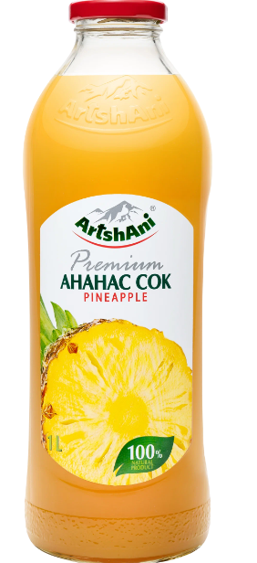 Нектар Artshani Артшани Ананасовый 1л