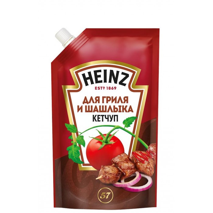 Кетчуп HEINZ Для гриля и шашлыка 320 г