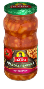 Фасоль печеная по-казачьи Дядя Ваня 480г