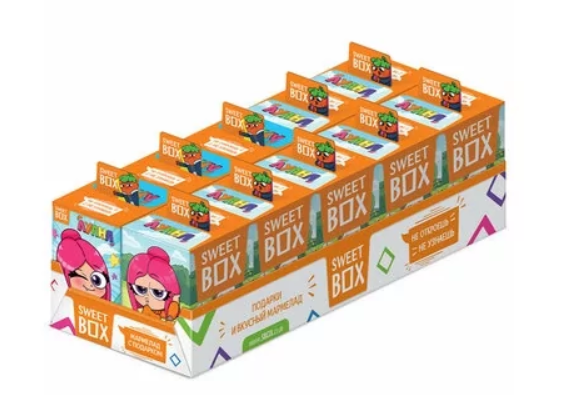 Мармелад SWEET BOX Луана с подарком 10 г