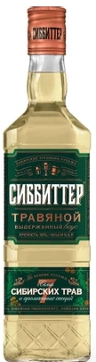 Настойка горькая Сиббиттер. Сибирское разнотравье 0,5л 38%