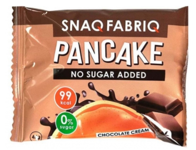 SNAQ FABRIQ Панкейк с начинкой Нежный шоколад 45г