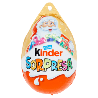 Шоколадное яйцо KINDER Сюрприз Новый год 20 г