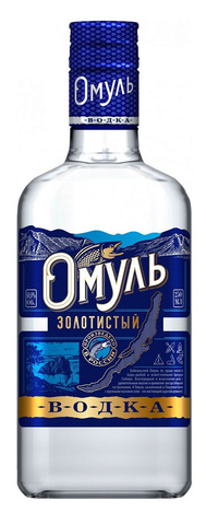 Водка «ОМУЛЬ ЗОЛОТИСТЫЙ» 0,25л 40%