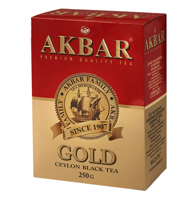Чай черный AKBAR Gold 250 г