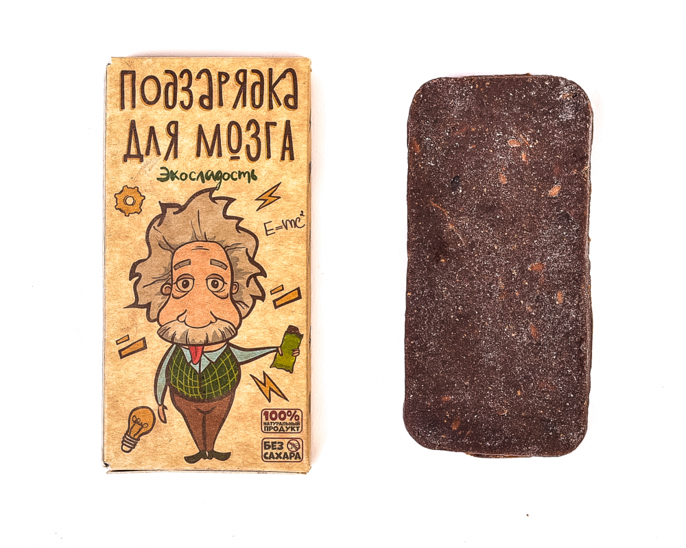 Экобатончик Подзарядка для мозга 75г