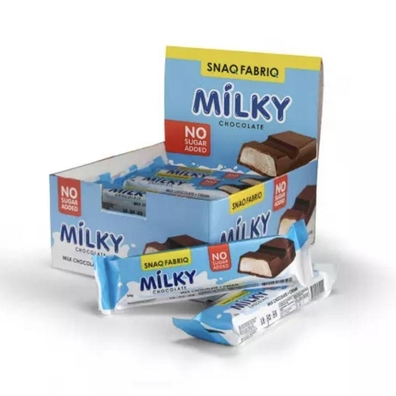Молочный шоколад со сливочной начинкой SNAQ FABRIQ Milky 34г