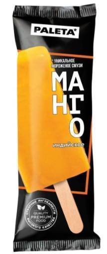 Фруктовый лед Paleta Индийское манго 70г
