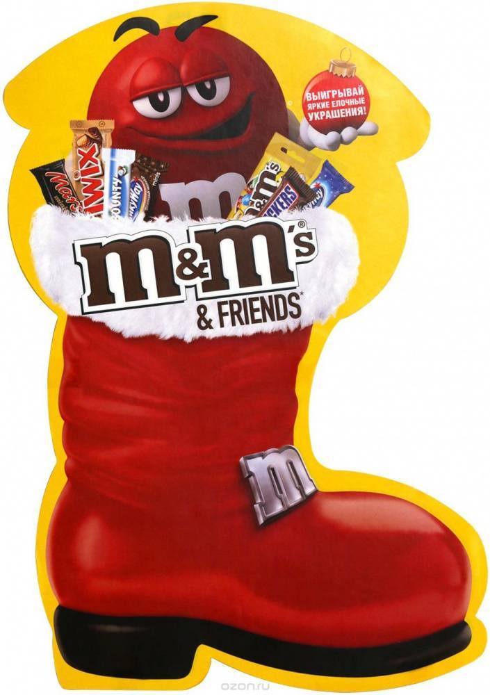 Набор кондитерских изделий M&MS Сапожок 180 г