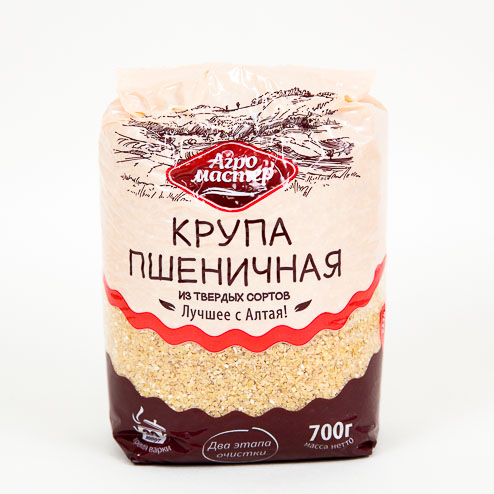Крупа АГРОМАСТЕР пшеничная 700 г
