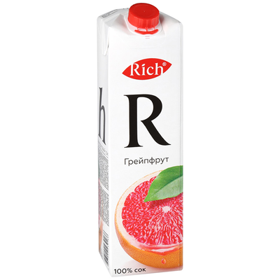 Сок RICH грейпфрут 1 л
