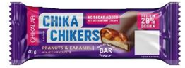 Батончик глазированный CHIKALAB Арахис и карамель 40г