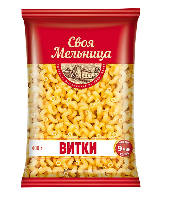 Макароны СВОЯ МЕЛЬНИЦА Витки 400 г