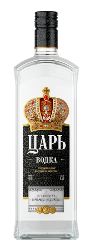 Водка ЦАРЬ 0,5л 40%
