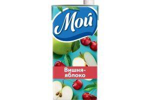 Нектар МОЙ вишня-яблоко 1.93 л