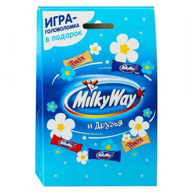 Набор конфет MILKY WAY и TWIX 81 г