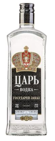 Водка ЦАРЬ 0,5л 40%