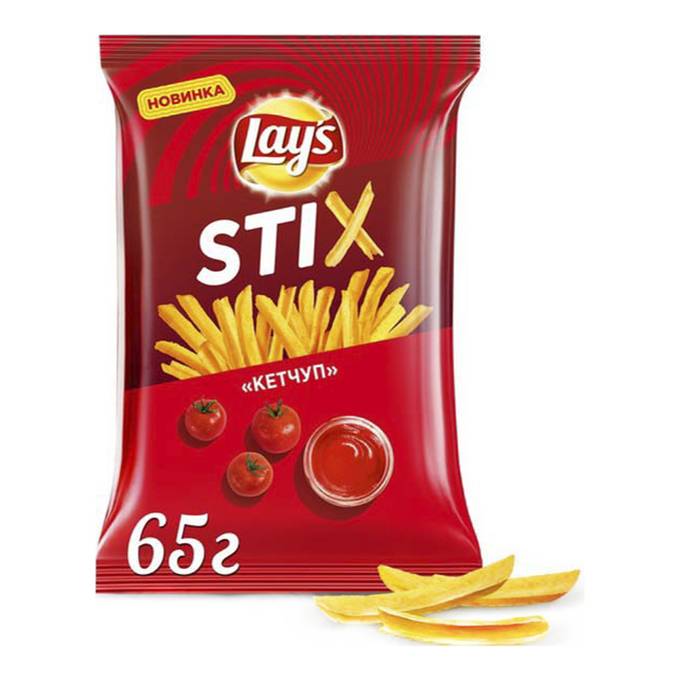 Чипсы LAYS Stix кетчуп 65 г