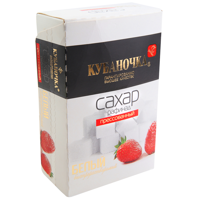 Сахар КУБАНОЧКА рафинад  быстрорастворимый белый 1 кг