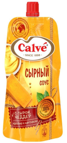 Соус Calve Сырный 230г