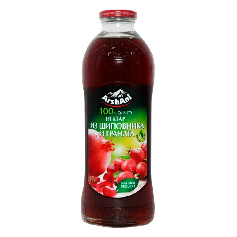 Нектар Артшани Artshani шиповник и гранат 1л
