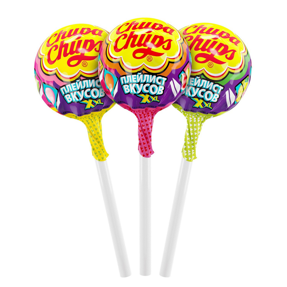 Карамель CHUPA CHUHS XXL Ассорти 29 г