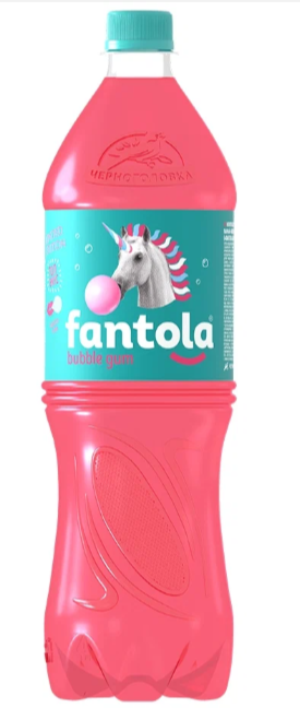 Напиток FANTOLA Bubble Gum сильногазированный 0.5 л