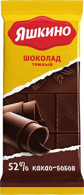 Шоколад ЯШКИНО Бельгийский молочный темный 90 г