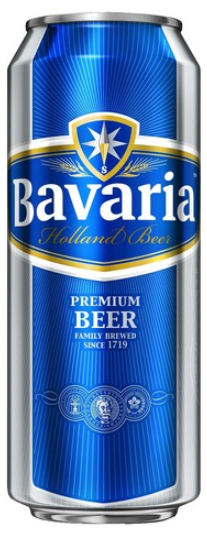 Пиво БАВАРИЯ ПРЕМИУМ светл. ж/б 0,45л