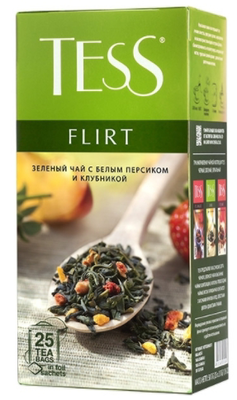Чай зеленый TESS Flirt 25х1,5г