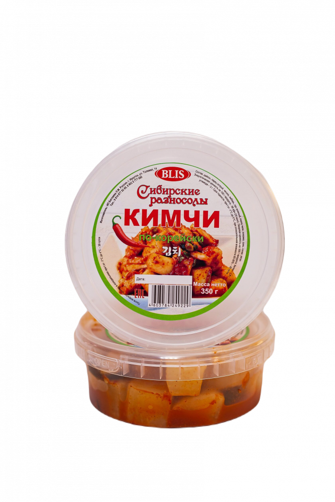 Капуста Кимчи марин. по-корейски Сибирские разносолы 350г