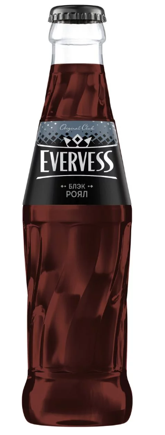 Напиток Evervess Блэк Роял газированный 0.25 л