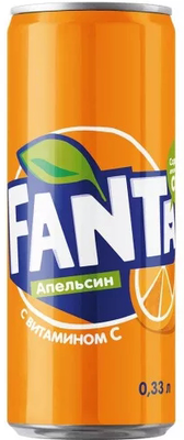 Напиток FANTA Апельсин ж.б 0.33 л