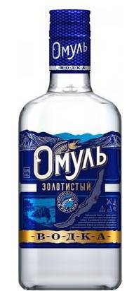 Водка ОМУЛЬ ЗОЛОТИСТЫЙ 0,1л  40%