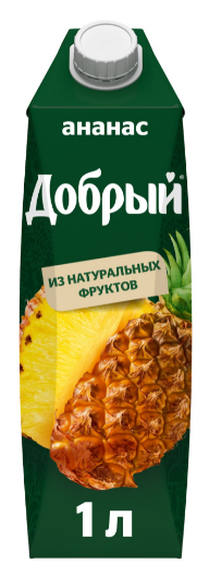 Нектар ДОБРЫЙ ананас 1 л