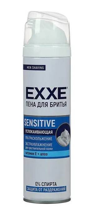 Пена для бритья Exxe Sensitive для чувствительной кожи 200мл