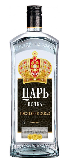 Водка ЦАРЬ 0,5л 40%