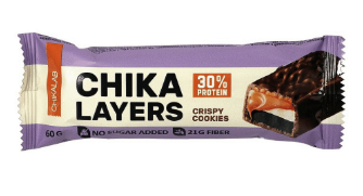 Протеиновый батончик Chikalab – Chika Layers хрустящее печенье 60 г