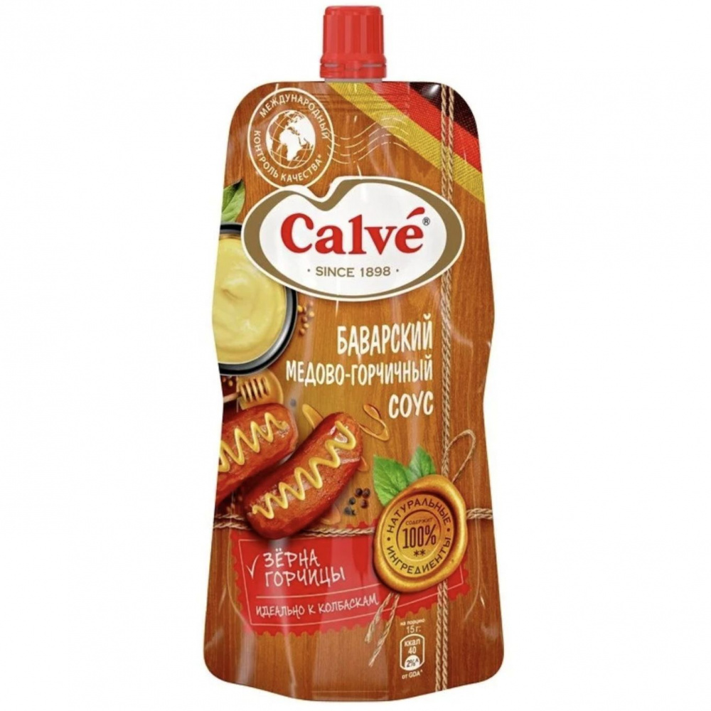 Соус CALVE Баварский медово-горчичный 230 г