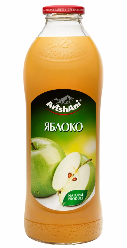 НЕКТАР Artshani Артшани ЯБЛОЧНЫЙ С МЯКОТЬЮ 1л