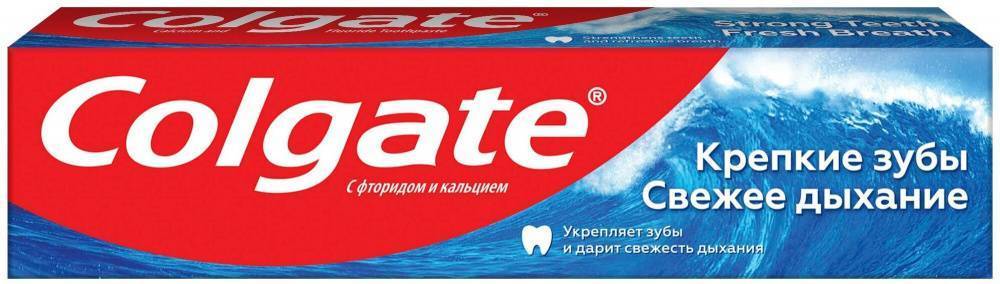 Зубная паста COLGATE Крепкие зубы и свежее дыхание 125 мл
