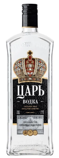 Водка ЦАРЬ 0,7л 40%