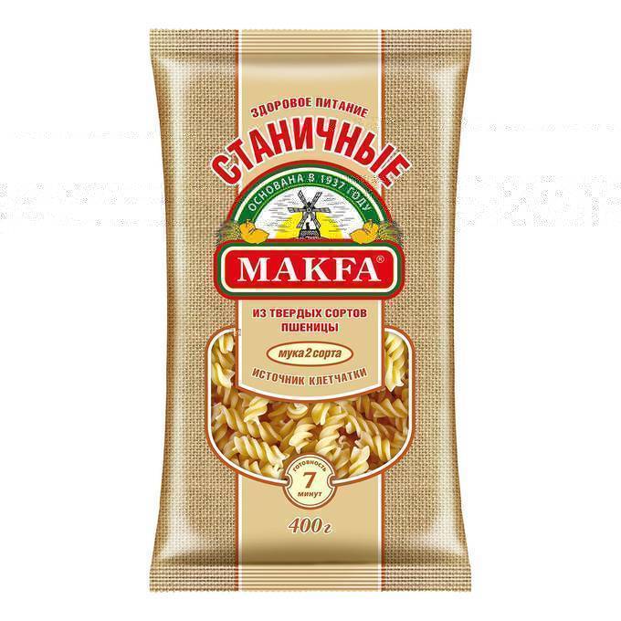 Макаронные изделия МАКФА Станичные спирали 400 г