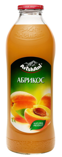 Нектар Artshani Артшани абрикосовый 1л