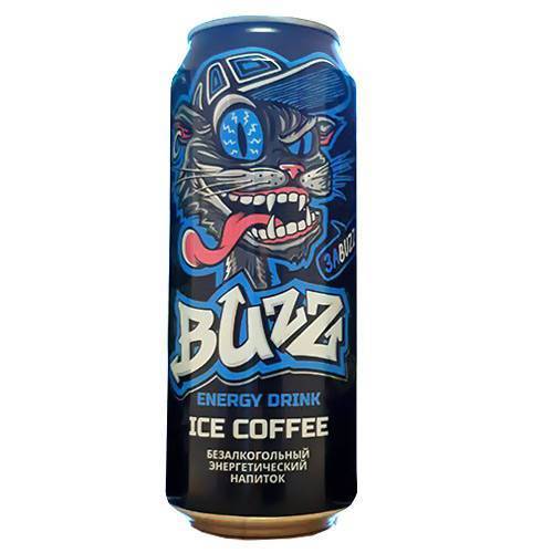 Напиток энергетический BUZZ Ice Cofee 0.5 л