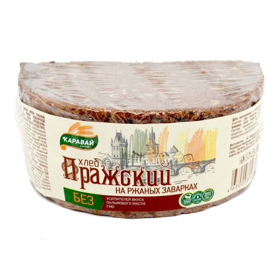 Хлеб Пражский Каравай 190г