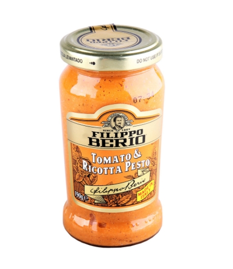 Соус FILIPPO BERIO Песто томаты и сыр рикотта