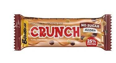 Батончик глазированный Bombbar Crunch ванильный чизкейк 50г